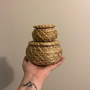 SEAGRASS STORAGE BASKETS